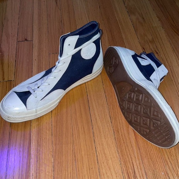 Converse Final Club CT70 High Top Sneaker in Navy Blue Obsidian - Picture 2 of 4